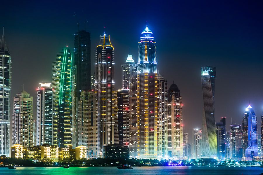 Фотообои Красочный Дубаи