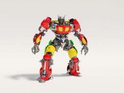Фотообои Красный робот-трансформер