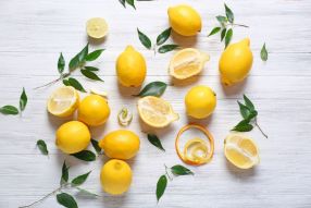 Фотообои лимонный фреш