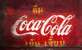 Фотообои Coca Cola