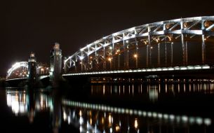 Фотообои Большеохтинский мост