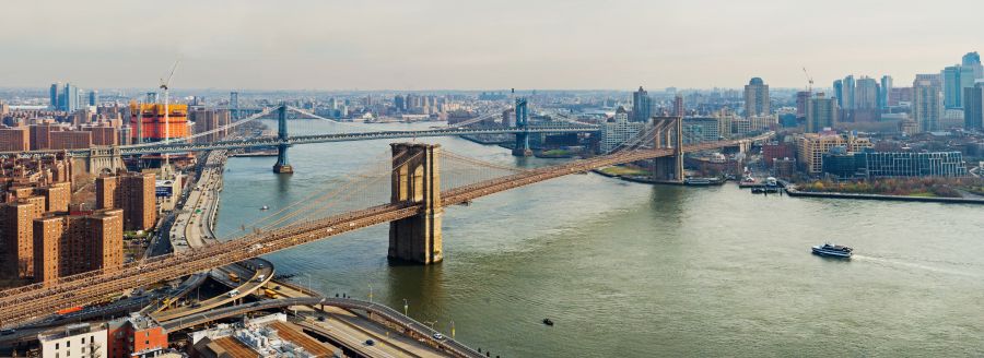 Фреска Мосты Нью-Йорка