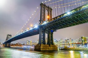 Фотообои Яркие мосты Нью Йорка